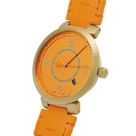 Louis Vuitton-Louis Vuitton Tambour QA103 Men's Wristwatch-Other
