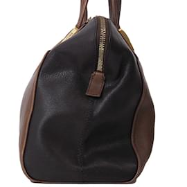 Fendi-Fendi Chameleon Bag - Brown Leather Handbag-Brown