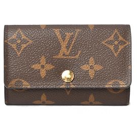 Estuche de Llaves Monograma Louis Vuitton Castaño