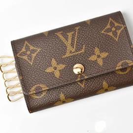 Louis Vuitton-Monogramm Schlüsseletui Louis Vuitton-Braun,Monogramm