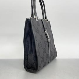 Gucci-Borsa Gucci Jackie Jumbo GG-Nero