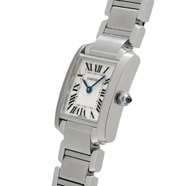 Cartier-Orologio da donna Cartier Tank Francaise SM W51008Q3 in acciaio inossidabile-Altro