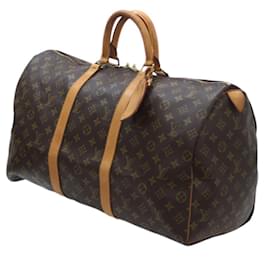 Louis Vuitton-Boston Tasche Keepall 50 Louis Vuitton-Monogramm