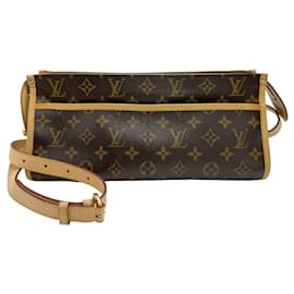 Louis Vuitton-Monogramm Schultertasche Louis Vuitton-Braun