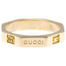 Gucci-Anello ottagonale Gucci in oro rosa-D'oro