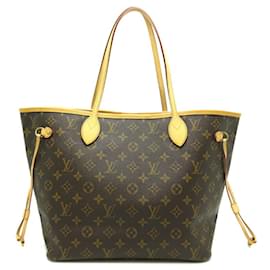 Louis Vuitton-Louis Vuitton Neverfull MM Tote Bag-Braun