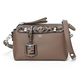 Fendi-Fendi By the Way Petit Sac à Main-Marron