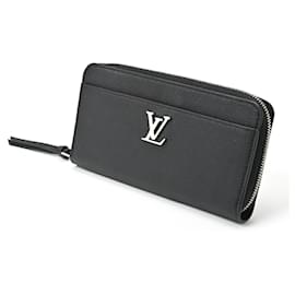 Louis Vuitton-Portafoglio lungo Zippy Lock Me di Louis Vuitton-Nero