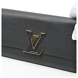 Louis Vuitton-Portafoglio Capucines Louis Vuitton-Nero