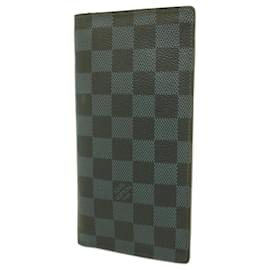 Louis Vuitton-Louis Vuitton Long Wallet Damier Cobalt-Black,Other
