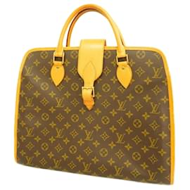 Louis Vuitton-Borsa Monogram Rivoli Louis Vuitton-Marrone,Monogramma