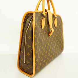 Louis Vuitton-Borsa Monogram Rivoli Louis Vuitton-Marrone,Monogramma