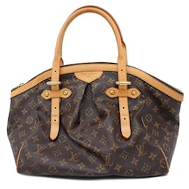 Louis Vuitton-Borsa Louis Vuitton Monogram Tivoli GM-Marrone,Monogramma