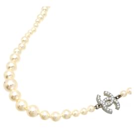 Chanel-Collana da donna in perle finte Chanel Coco Mark-Altro