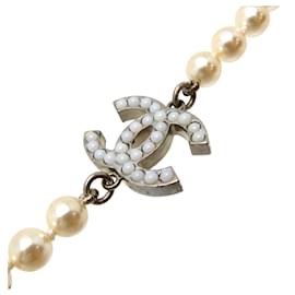 Chanel-Collana da donna in perle finte Chanel Coco Mark-Altro