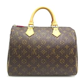 Louis Vuitton-Borsa Louis Vuitton Speedy 30-Marrone,Rosa,Fuschia