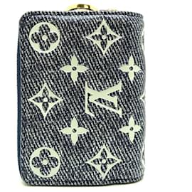 Louis Vuitton-Louis Vuitton Portemonnaie Lou für Frauen-Marineblau