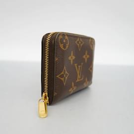 Louis Vuitton-Portafoglio Zippy Monogramma Louis Vuitton-Marrone