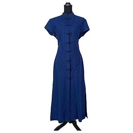 Vestido vintage azul Kenzo Jeans Azul