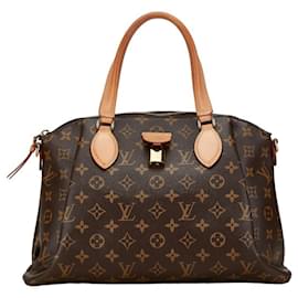 Louis Vuitton-Louis Vuitton Monogram Rivoli MM Handtasche-Braun,Monogramm