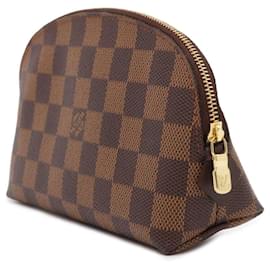 Louis Vuitton-Pochette Tick PM Damier Ebene Louis Vuitton-Rot,Damier ebene