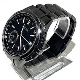 Citizens of Humanity-Citizen Attesa F150-T021590 Radio Solar Black Dial Watch-Other
