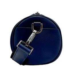 Christian Dior-Dior Homme Leather Shoulder Bag-Black,Blue