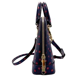 Gucci-Gucci Handbag Shoulder Bag in Navy and Red-Red,Navy blue