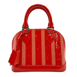 Louis Vuitton-Borsa Alma BB in Monogram Vernis Louis Vuitton-Arancione