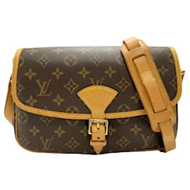 Louis Vuitton-Monogram Schultertasche Louis Vuitton-Braun