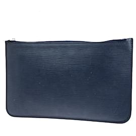 Louis Vuitton-Pochete Neverfull Louis Vuitton-Azul