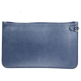 Louis Vuitton-Pochete Neverfull Louis Vuitton-Azul