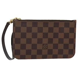 Louis Vuitton-Pochete Louis Vuitton Neverfull-Marrom