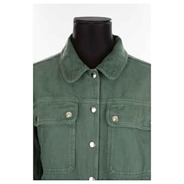 SéZane-Cotton jacket-Green