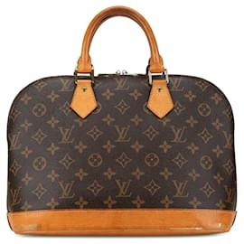 Louis Vuitton-Braune Louis Vuitton Monogram Alma PM Handtasche-Braun