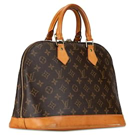 Louis Vuitton-Braune Louis Vuitton Monogram Alma PM Handtasche-Braun