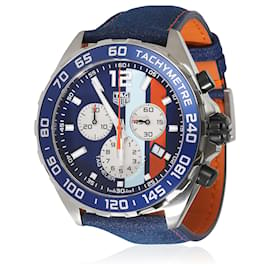 Tag Heuer-Tag Heuer Formula 1 "Gulf Edition" CAZ101N.FC8243 Men's Watch in  Stainless Stee-Other