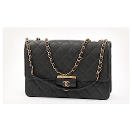 Chanel-CHANEL Borse a mano Pelle-Nero