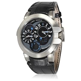 Harry Winston-Harry Winston Ocean Dual-Time Project Z 400-MATZ44ZC.K1 Men's Watch in  Zalium-Other