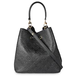 Louis Vuitton-Louis Vuitton Monogramm Empreinte Schwarz Neonoe MM-Schwarz