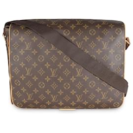 Louis Vuitton-Abbesses Messenger aus Monogramm-Canvas von Louis Vuitton-Braun