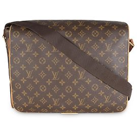 Sac Messenger Abbesses en Toile Monogram Louis Vuitton Marron