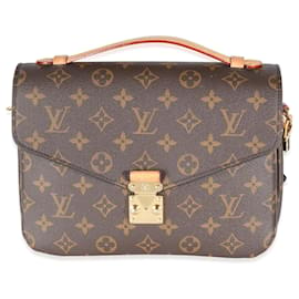 Louis Vuitton-Pochette Metis aus Monogramm-Canvas von Louis Vuitton-Braun