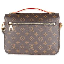 Louis Vuitton-Pochette Metis in tela Monogram Louis Vuitton-Marrone