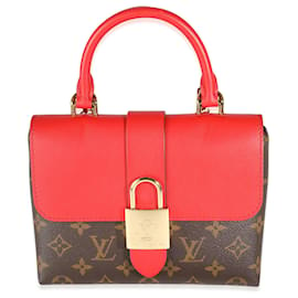 Louis Vuitton-Louis Vuitton Coquelicot Monogram Canvas Locky BB-Braun,Rot