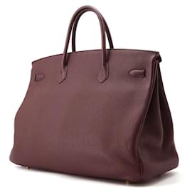 Hermès-Hermès Birkin 40-Dark red