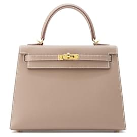 Hermès-Hermès Kelly 25-Brown