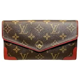 Louis Vuitton-Louis Vuitton Sarah Wallet-Brown