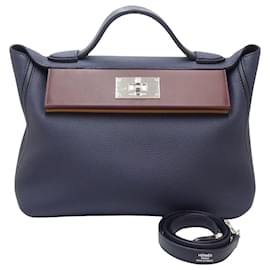 Hermès-Hermès Kelly-Navy blue