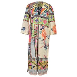 Vestido túnica de estampado patchwork Etro en algodón multicolor Otro